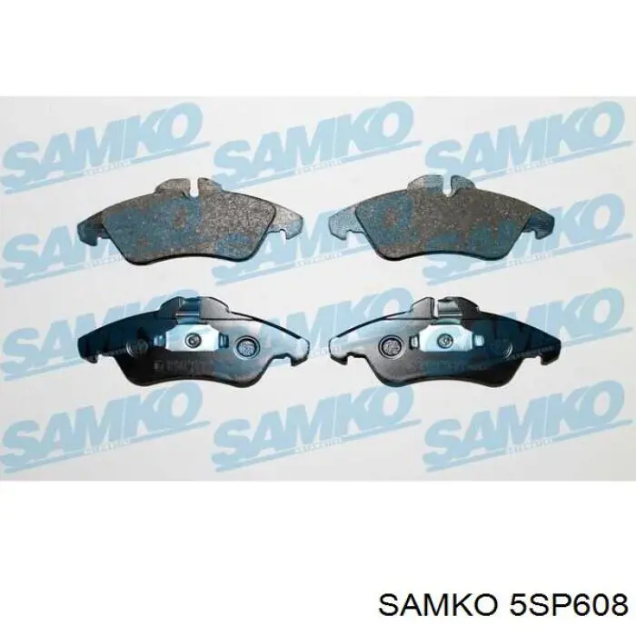 Sapatas do freio dianteiras de disco Samko 5SP608 preço, a partir de 30,03 USD
