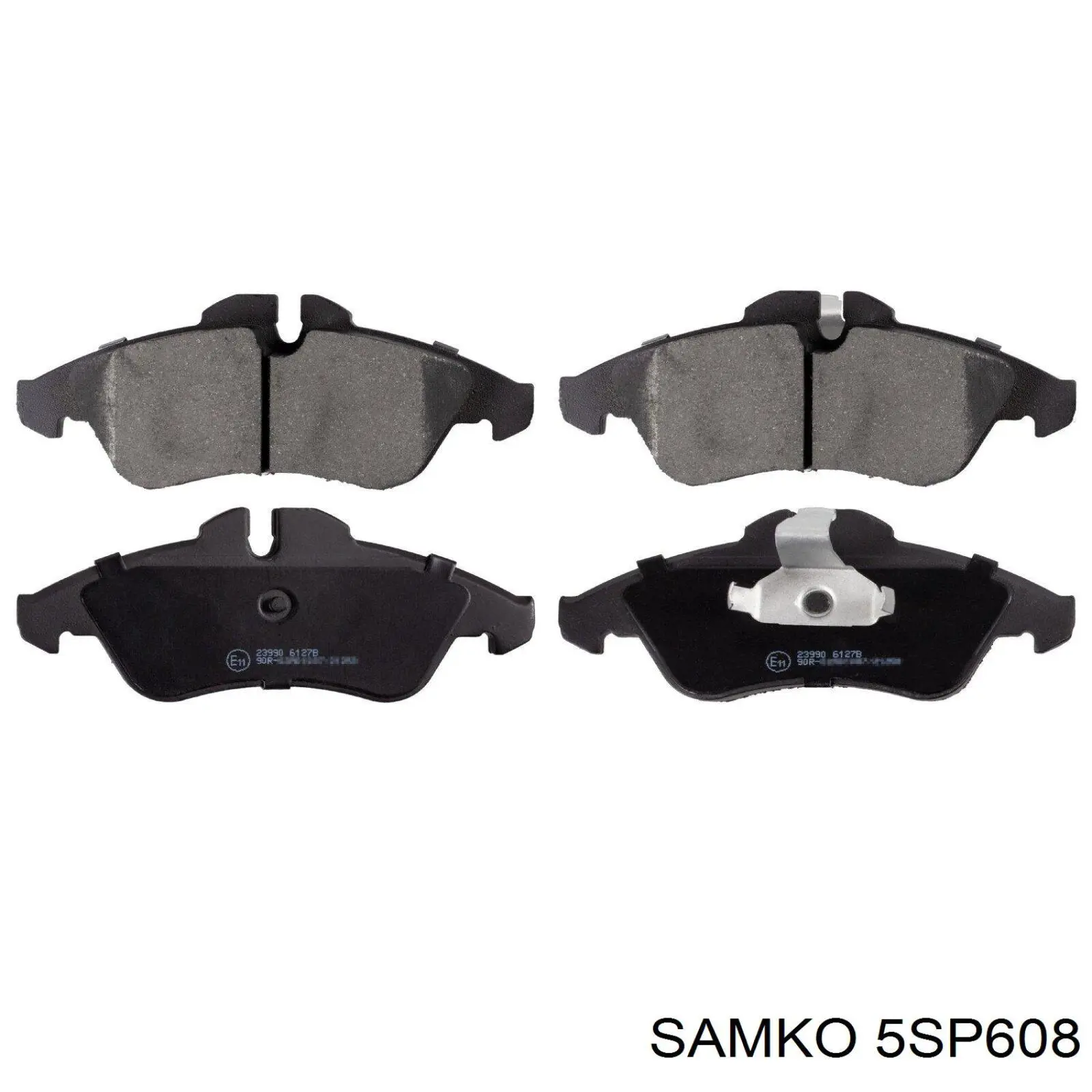 Compre 5SP608 Samko Sapatas do freio dianteiras de disco
