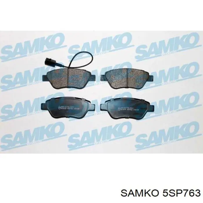 5SP763 Samko Sapatas do freio dianteiras de disco