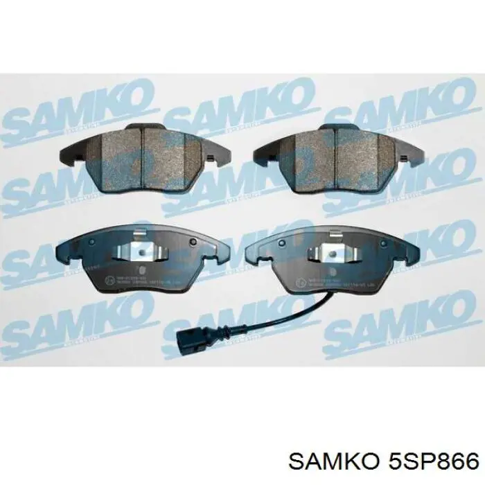 5SP866 Samko Sapatas do freio dianteiras de disco