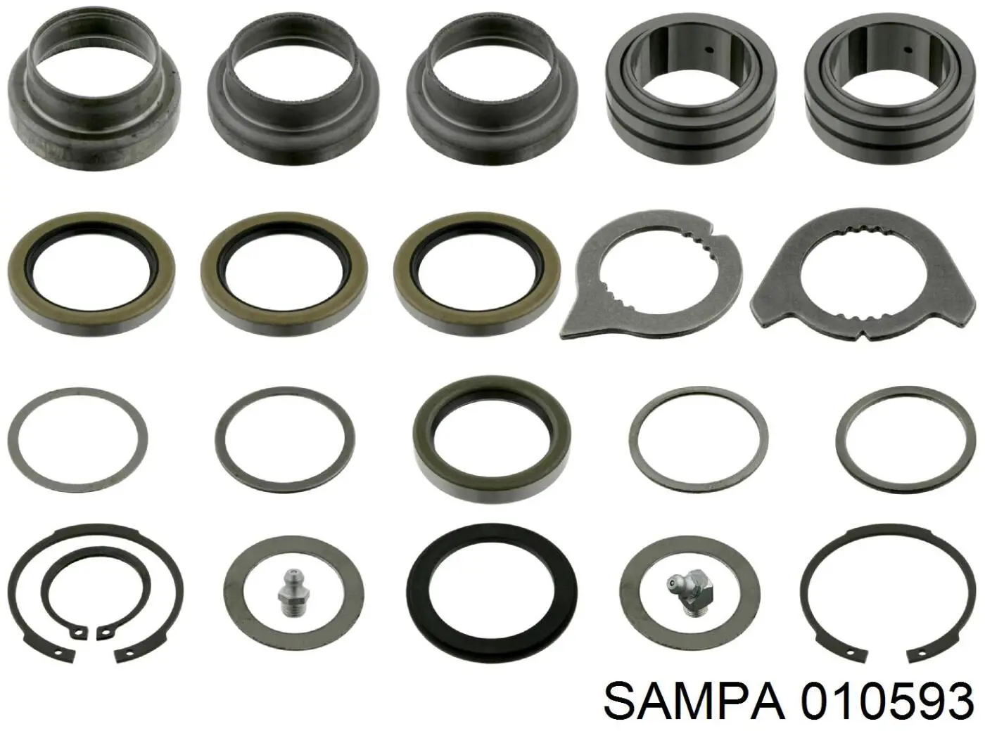 Kit de reparação do freio da árvore (de catraca) Sampa Otomotiv‏ 010593 preço, a partir de 49,23 USD