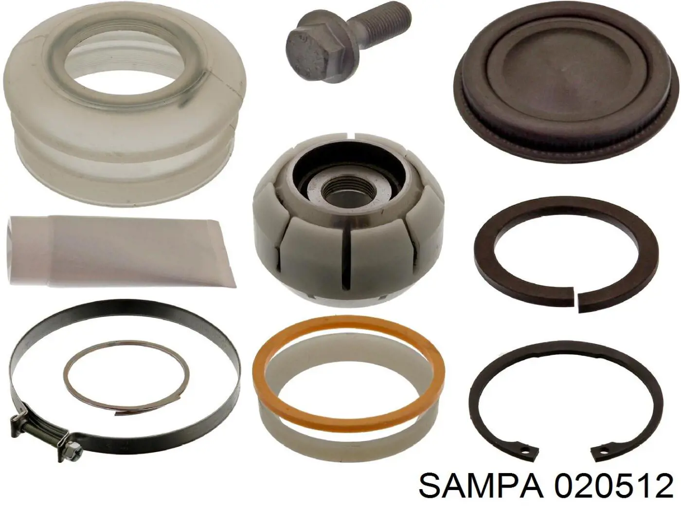 Compre 020512 Sampa Otomotiv‏ Kit de reparação de barra Panhard