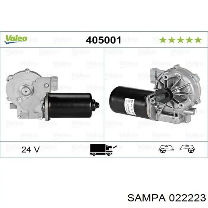 Motor de limpador pára-brisas do pára-brisas Sampa Otomotiv‏ 022223 preço, a partir de 101,50 USD