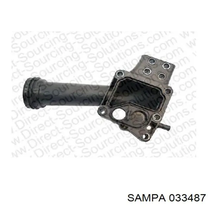 Flange do sistema de esfriamento (união em T) Sampa Otomotiv‏ 033487 preço, a partir de 31,13 USD