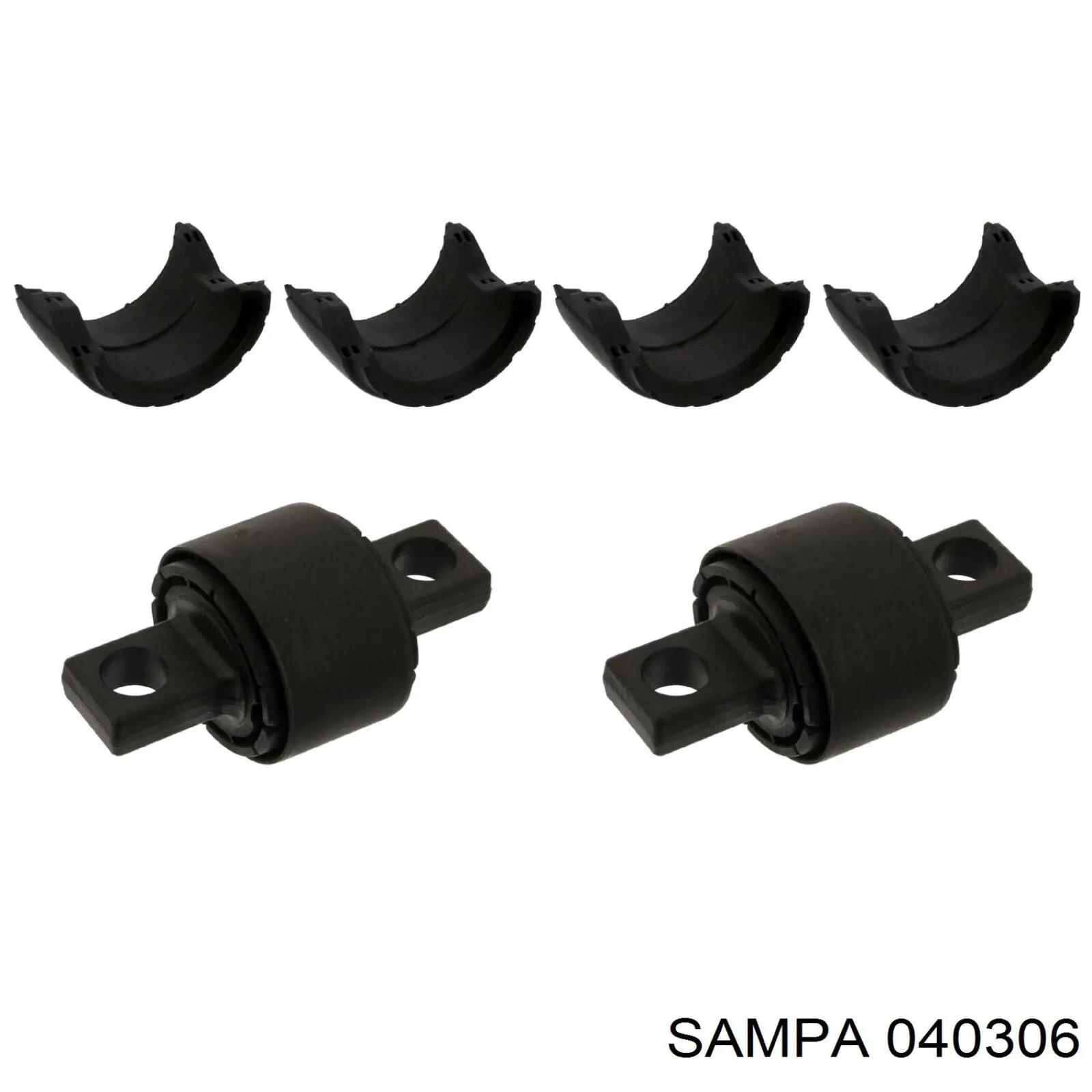Compre 040306 Sampa Otomotiv‏ Bloco silencioso de barra Panhard traseira
