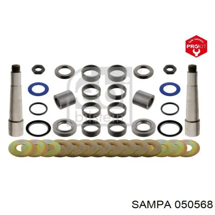 Kit de reparação do pivô de extremidade do eixo Sampa Otomotiv‏ 050568 preço, a partir de 208,43 USD