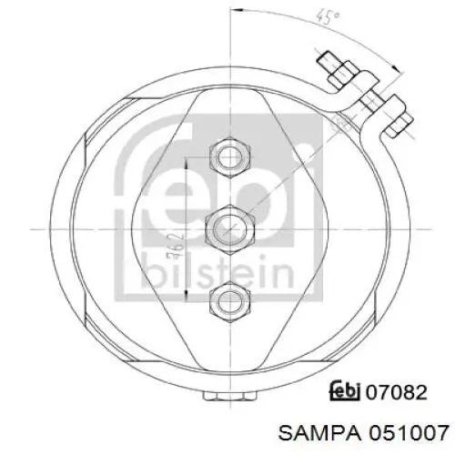 Ondulação do silenciador Sampa Otomotiv‏ 051007 preço, a partir de 132,40 USD