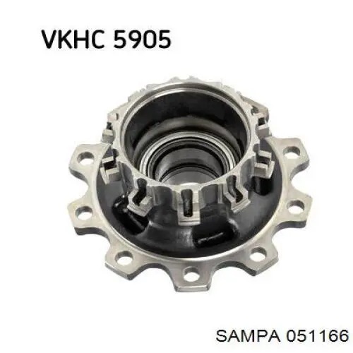 Compre 051166 Sampa Otomotiv‏ Cubo traseiro