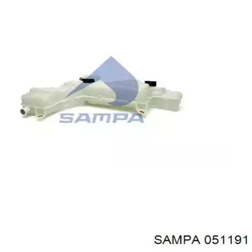051191 Sampa Otomotiv‏ Tanque de expansão do sistema de esfriamento