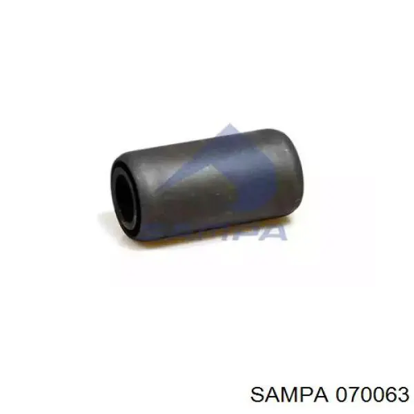 Compre 070063 Sampa Otomotiv‏ Bloco silencioso (bucha) da suspensão de lâminas dianteira