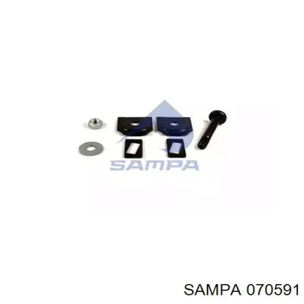Kit de reparação da suspensão de lâminas (TRUCK) Sampa Otomotiv‏ 070591 preço, a partir de 54,38 USD