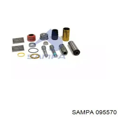 Kit de reparação de suporte do freio dianteiro 0980106310 BPW