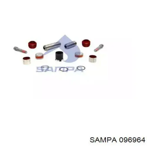 Compre 95397 Haldex Kit de reparação de suporte do freio traseiro