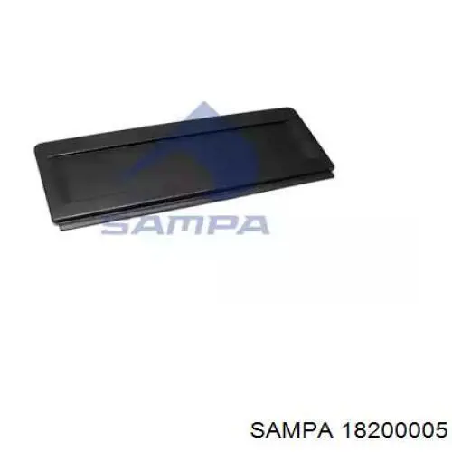 Compre M2097 Covind Placa sobreposta central do pára-choque dianteiro