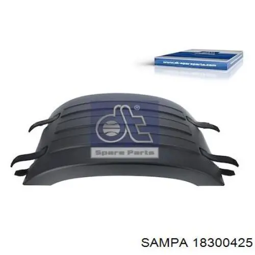 Pára-lama traseiro (TRUCK) 21094388 Volvo