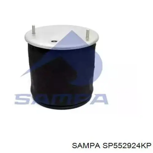SP552924KP Sampa Otomotiv‏ Coxim pneumático (suspensão de lâminas pneumática) do eixo