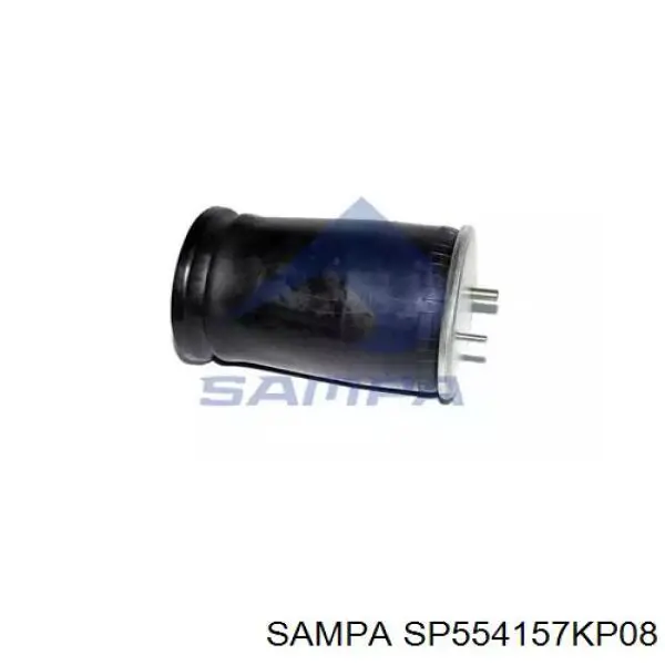 SP554157KP08 Sampa Otomotiv‏ Coxim pneumático (suspensão de lâminas pneumática) do eixo