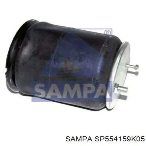SP554159K05 Sampa Otomotiv‏ Coxim pneumático (suspensão de lâminas pneumática) do eixo