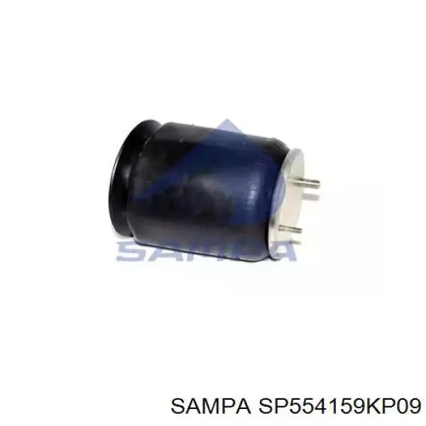 SP554159KP09 Sampa Otomotiv‏ Coxim pneumático (suspensão de lâminas pneumática) do eixo