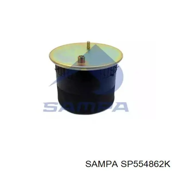 SP554862K Sampa Otomotiv‏ Coxim pneumático (suspensão de lâminas pneumática) do eixo