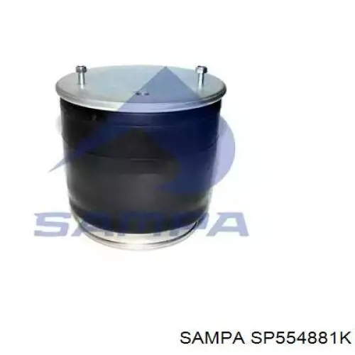 SP554881K Sampa Otomotiv‏ Coxim pneumático (suspensão de lâminas pneumática) do eixo