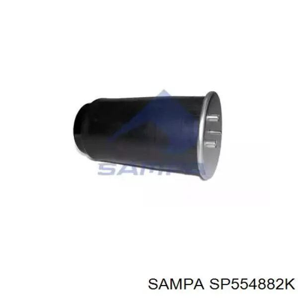 SP554882K Sampa Otomotiv‏ Coxim pneumático (suspensão de lâminas pneumática) do eixo