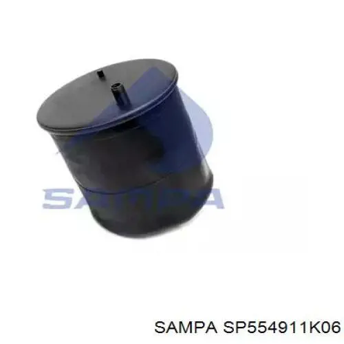 SP554911K06 Sampa Otomotiv‏ Coxim pneumático (suspensão de lâminas pneumática) do eixo