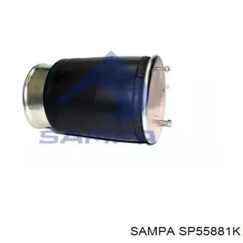 Coxim pneumático (suspensão de lâminas pneumática) do eixo Sampa Otomotiv‏ SP55881K preço, a partir de 106,31 USD