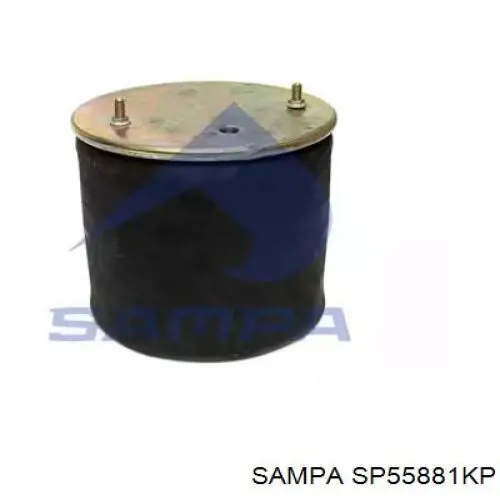 Compre SP55881KP Sampa Otomotiv‏ Coxim pneumático (suspensão de lâminas pneumática) do eixo