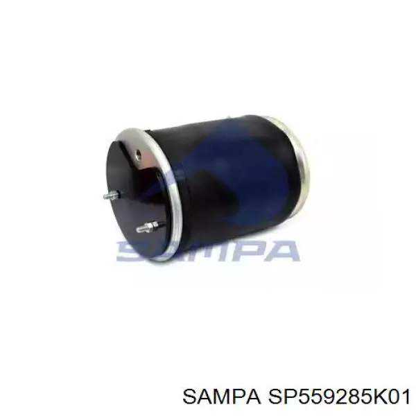 Compre SP559285K01 Sampa Otomotiv‏ Coxim pneumático (suspensão de lâminas pneumática) do eixo