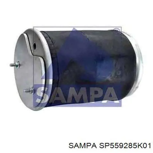 SP559285K01 Sampa Otomotiv‏ Coxim pneumático (suspensão de lâminas pneumática) do eixo
