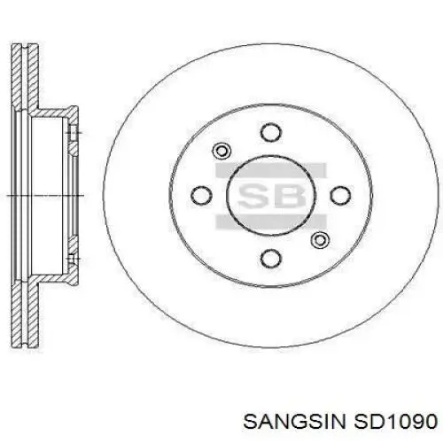 Compre SD1090 Sangsin Disco do freio dianteiro