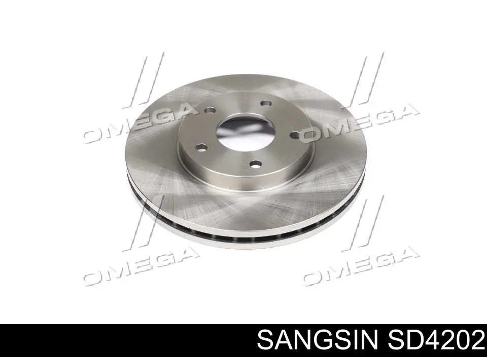 SD4202 Sangsin Disco do freio dianteiro