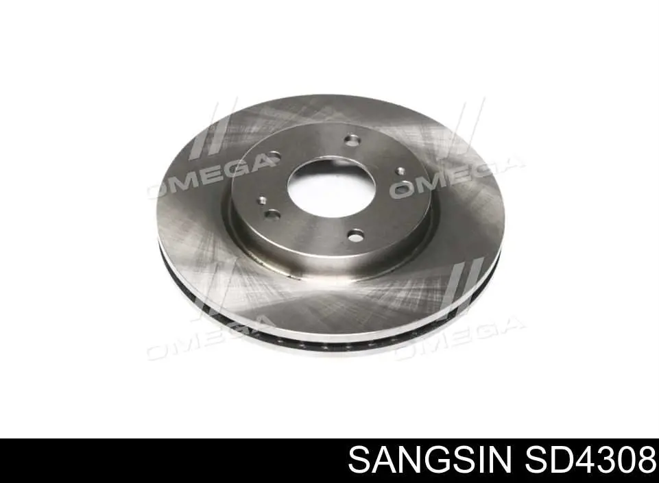 SD4308 Sangsin Disco do freio dianteiro