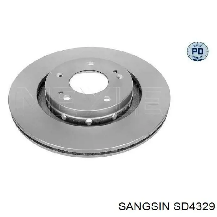 SD4329 Sangsin Disco do freio dianteiro