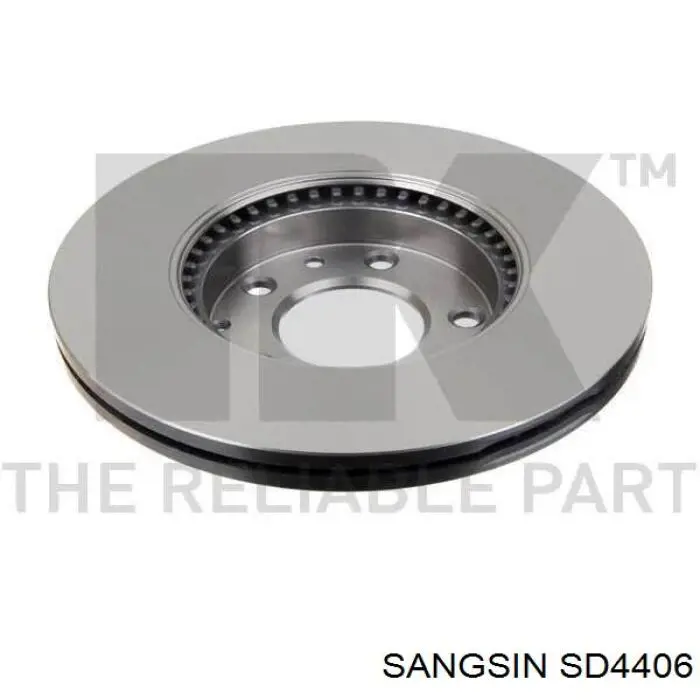 Disco do freio dianteiro Sangsin SD4406 preço, a partir de 42,36 USD