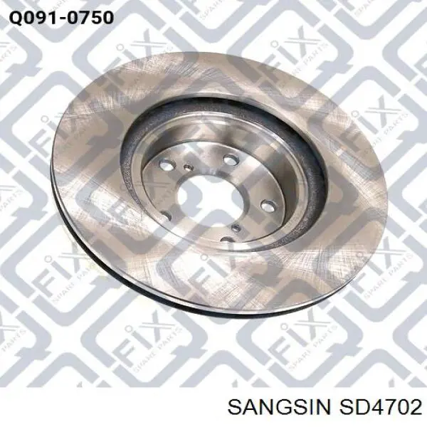 SD4702 Sangsin Disco do freio dianteiro