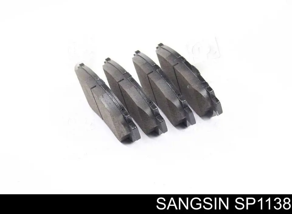 SP1138 Sangsin Sapatas do freio dianteiras de disco