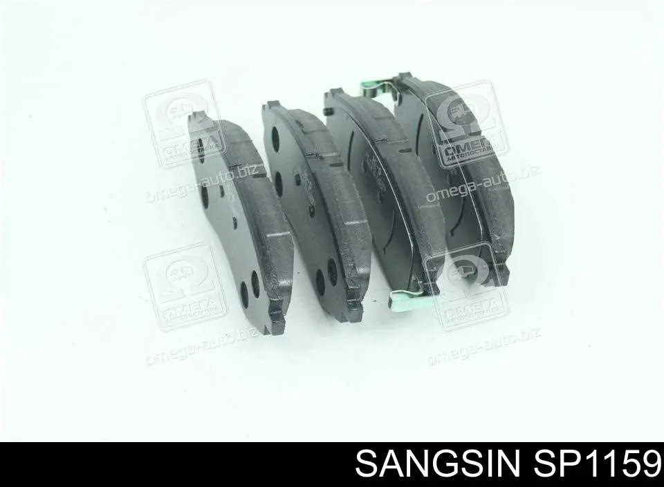 Compre SP1159 Sangsin Sapatas do freio dianteiras de disco