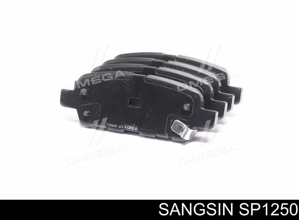 SP1250 Sangsin Sapatas do freio traseiras de disco