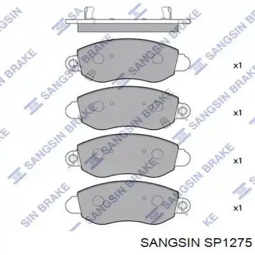 Sapatas do freio dianteiras de disco AMYC152K021C2A Ford