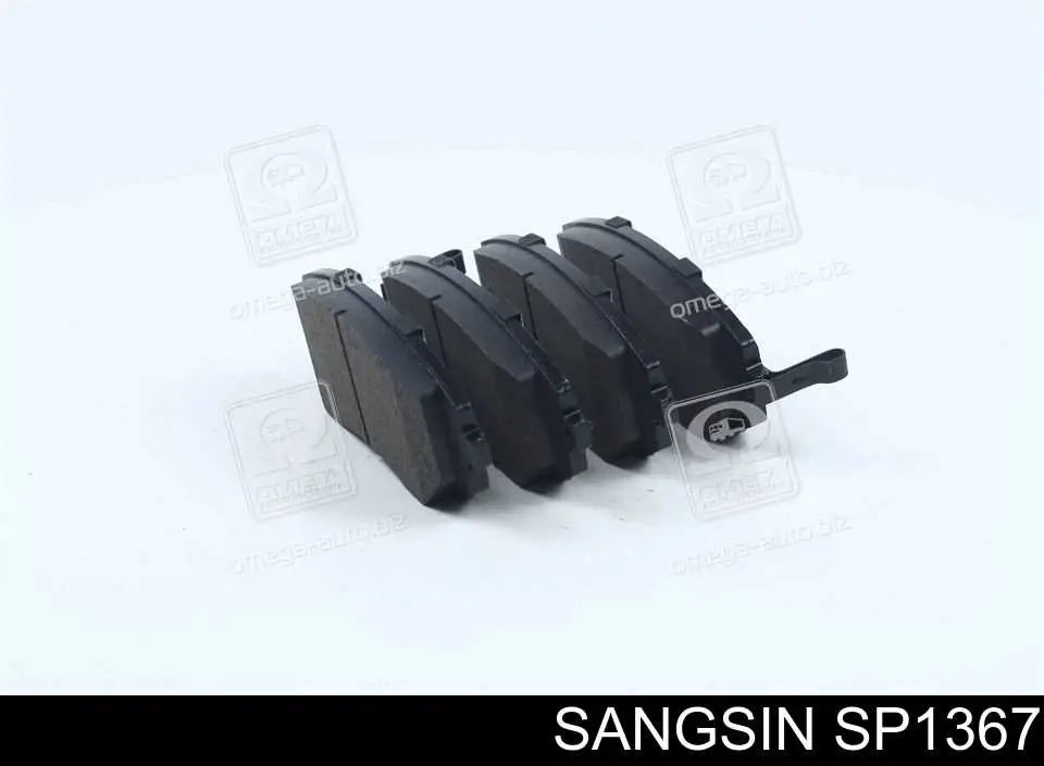 SP1367 Sangsin Sapatas do freio dianteiras de disco