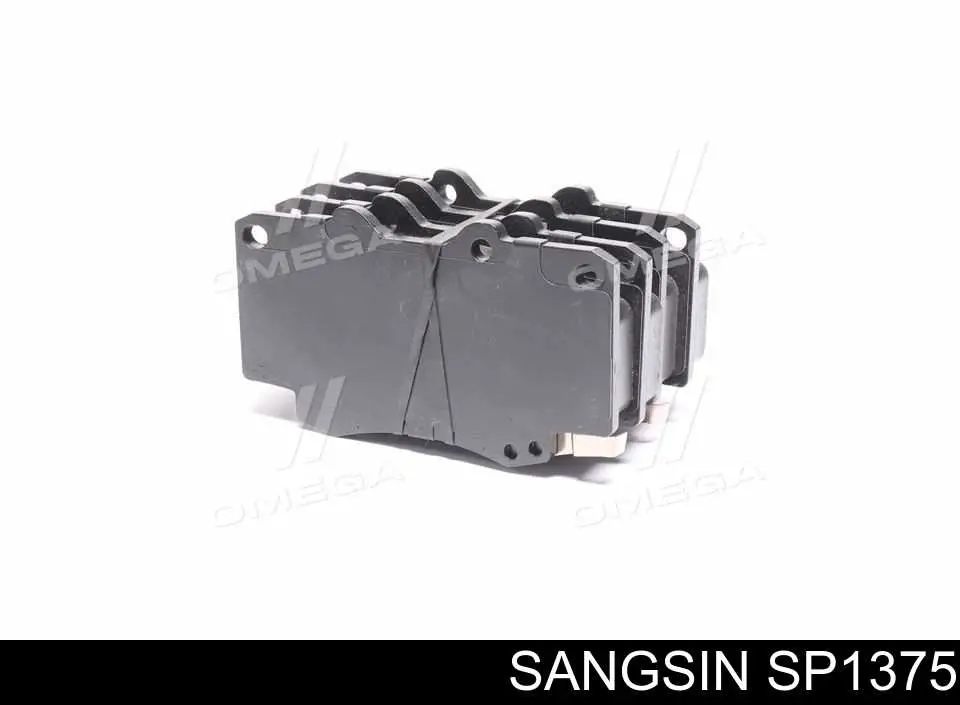 SP1375 Sangsin Sapatas do freio dianteiras de disco