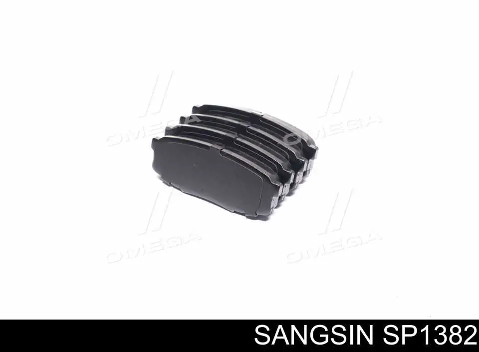 SP1382 Sangsin Sapatas do freio traseiras de disco