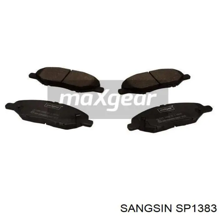 Sapatas do freio dianteiras de disco Sangsin SP1383 preço, a partir de 29,25 USD