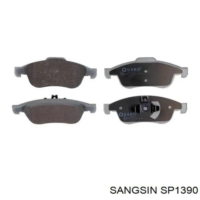 Sapatas do freio dianteiras de disco Sangsin SP1390 preço, a partir de 32,86 USD