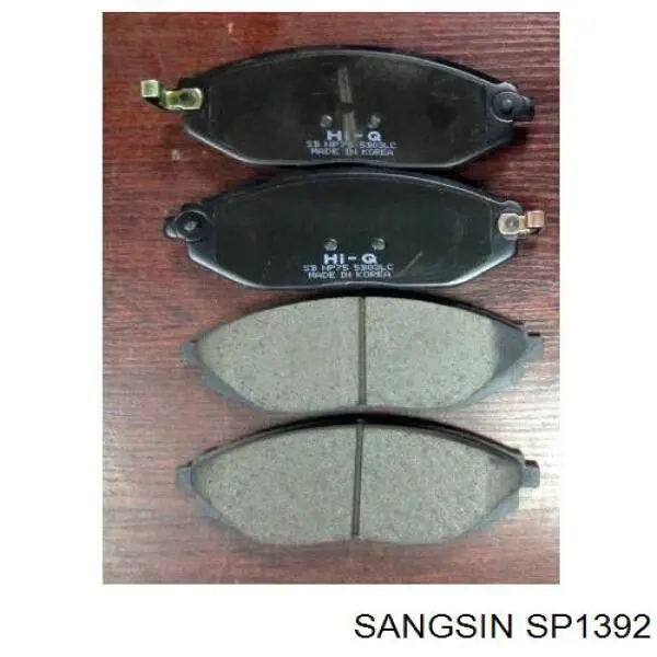 Compre SP1392 Sangsin Sapatas do freio dianteiras de disco