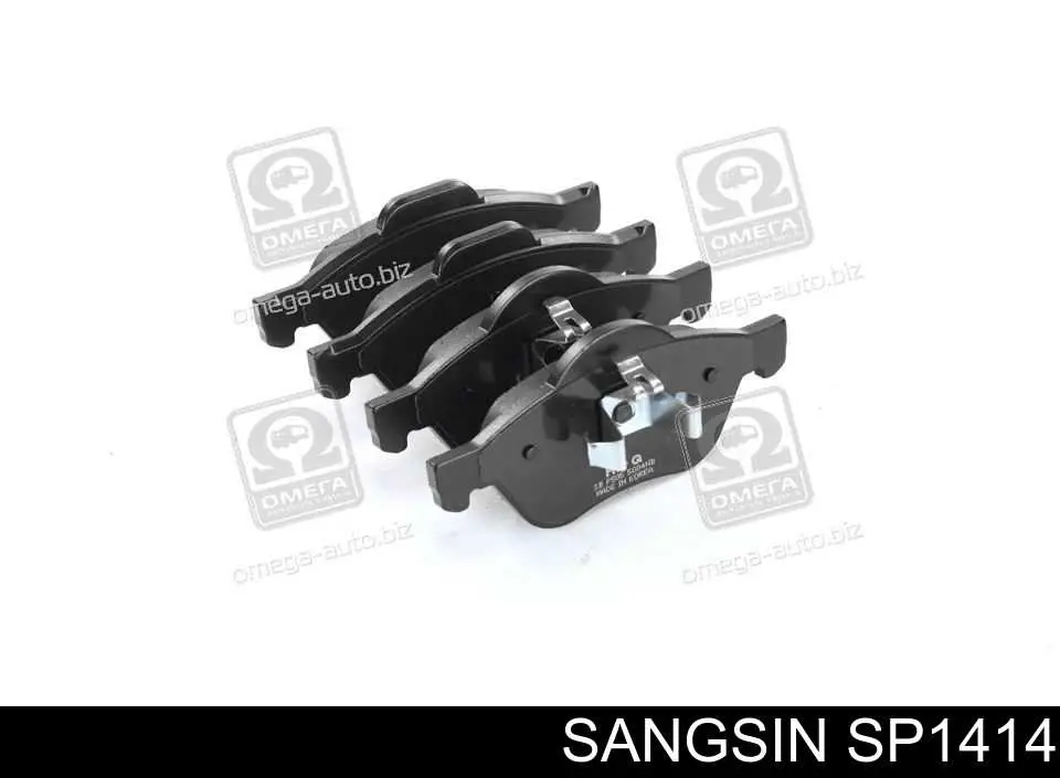 SP1414 Sangsin Sapatas do freio dianteiras de disco