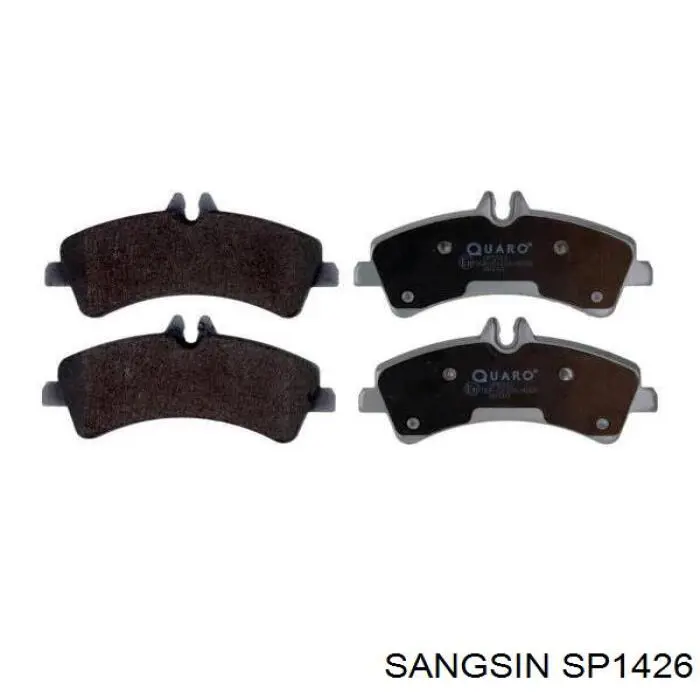 Sapatas do freio traseiras de disco Sangsin SP1426 preço, a partir de 40,33 USD