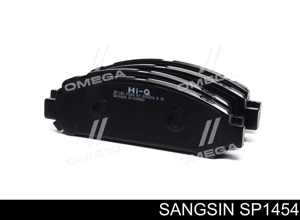 SP1454 Sangsin Sapatas do freio dianteiras de disco